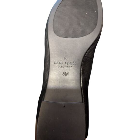 Kate Spade Women’s 8M Black White French Bulldog Boston Terrier Ballet Flats - Picture 12 of 15